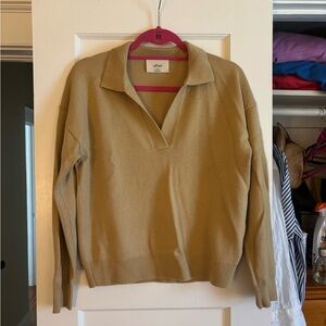 Aritzia Wilfred Clara Merino Wool Waist Sweater